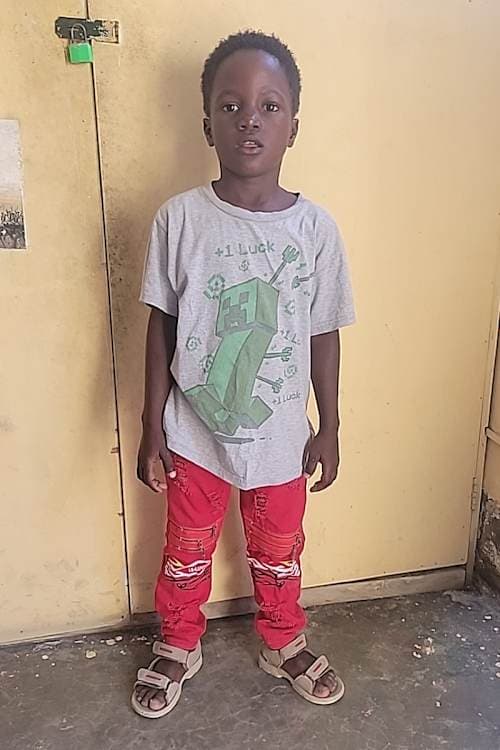 An unsponsored boy named Aboudjou from Haiti who is vulnerable to exploitation and has waited 812 days for a sponsor.