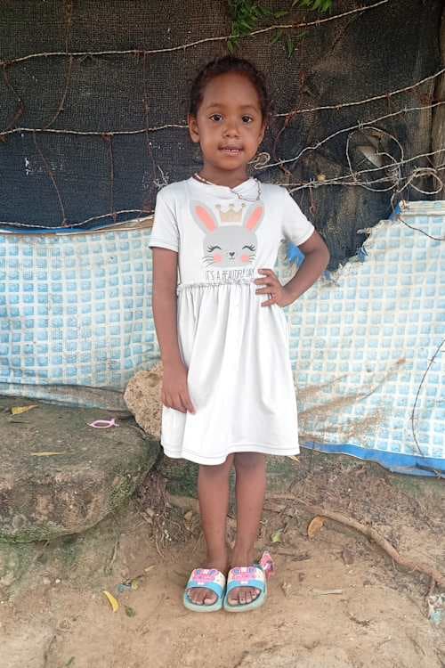An unsponsored girl named Alanna from Colombia who has waited 373 days for a sponsor.