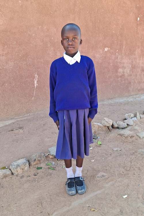 An unsponsored girl named Irene from Tanzania who lives in an AIDS-affected area, is vulnerable to exploitation and has waited 493 days for a sponsor.