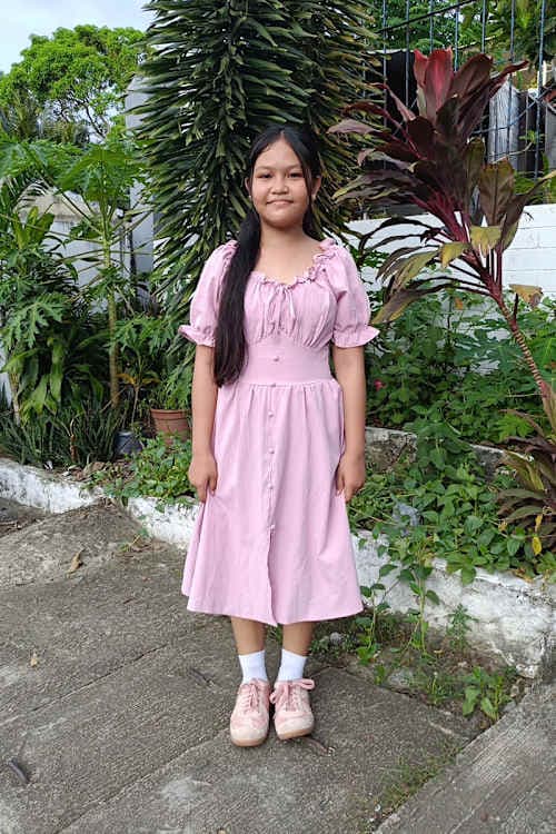 An unsponsored girl named Monica Mae from Philippines who has waited 285 days for a sponsor.