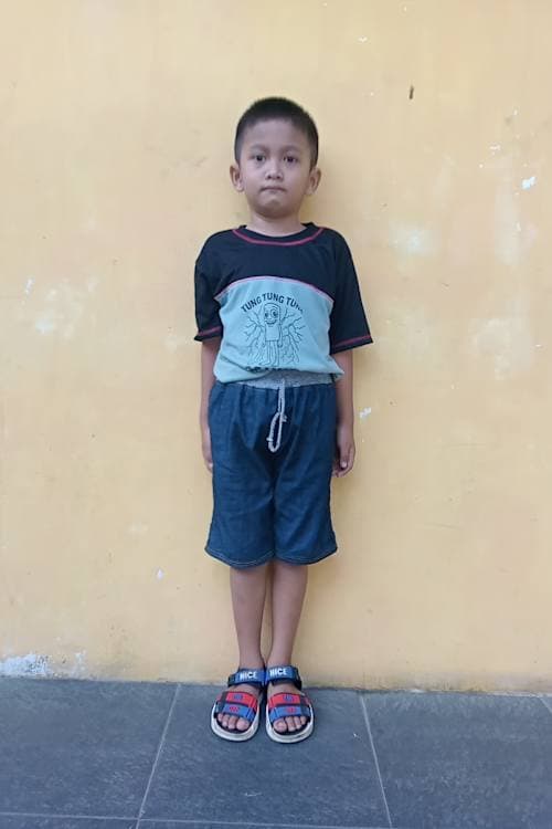 An unsponsored boy named Malven from Indonesia who has waited 501 days for a sponsor.