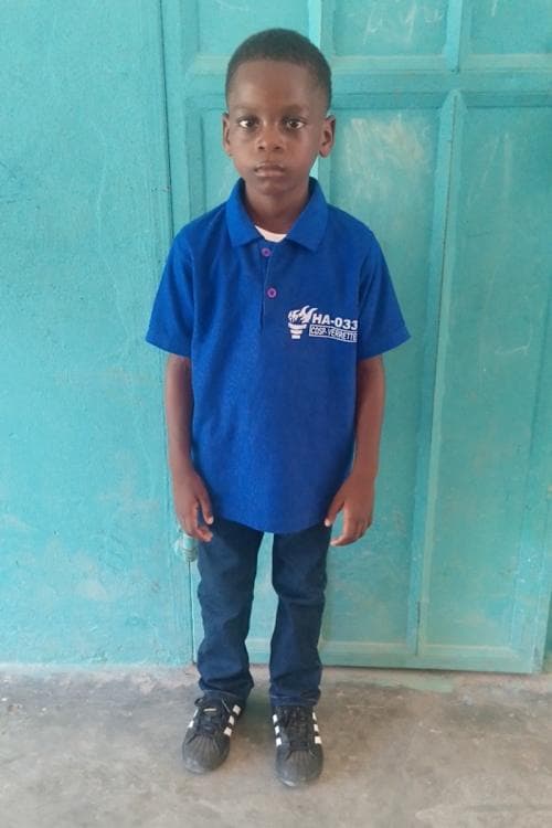 An unsponsored boy named Quenquen from Haiti who is vulnerable to exploitation and has waited 861 days for a sponsor.
