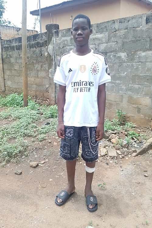 An unsponsored boy named Freeman from Togo who lives in an AIDS-affected area, is vulnerable to exploitation and has waited 375 days for a sponsor.
