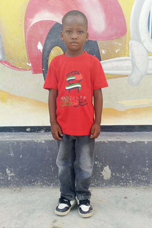 An unsponsored boy named Ciceron from Haiti who is vulnerable to exploitation and has waited 813 days for a sponsor.