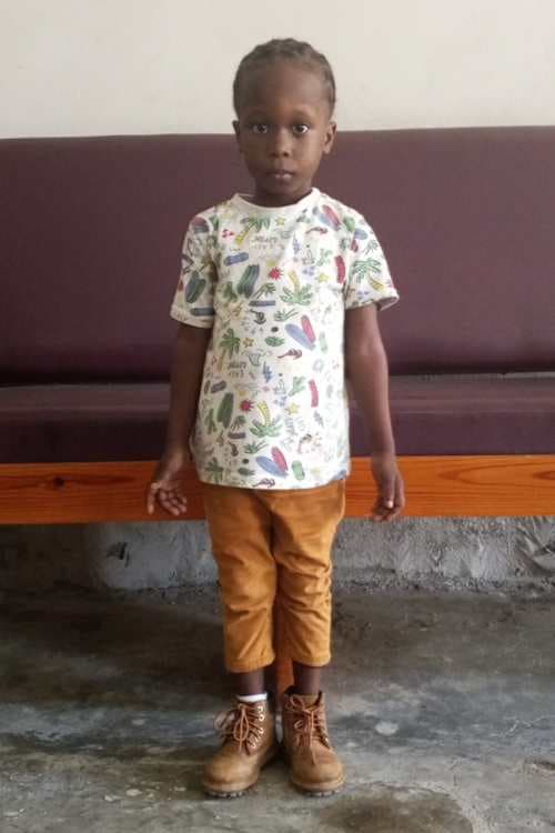 An unsponsored boy named Coutinho from Haiti who is vulnerable to exploitation and has waited 814 days for a sponsor.