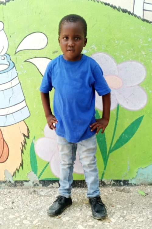An unsponsored boy named Kyky from Haiti who is vulnerable to exploitation and has waited 813 days for a sponsor.