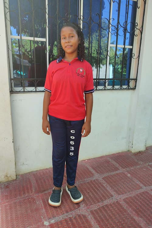 An unsponsored girl named Daniela from Colombia who has waited 480 days for a sponsor.