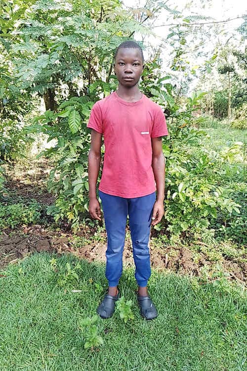 An unsponsored boy named David from Kenya who lives in an AIDS-affected area and has waited 457 days for a sponsor.