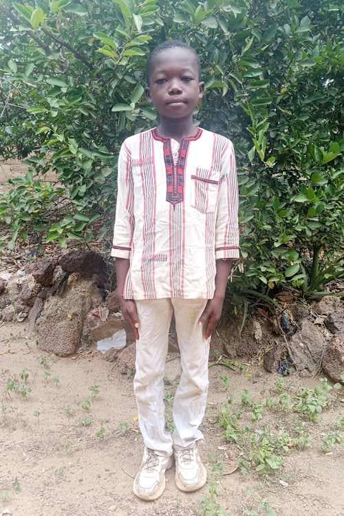 An unsponsored boy named Richard from Burkina Faso who lives in an AIDS-affected area, is vulnerable to exploitation and has waited 484 days for a sponsor.