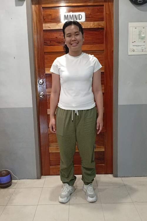 An unsponsored girl named Eunance from Philippines who has waited 875 days for a sponsor.