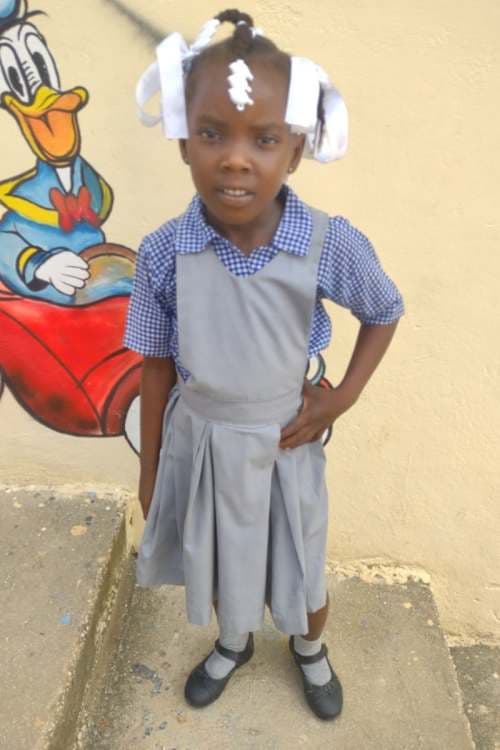 An unsponsored girl named Skya from Haiti who is vulnerable to exploitation and has waited 785 days for a sponsor.