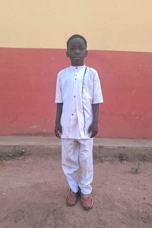 An unsponsored boy named Johnson from Ghana who lives in an AIDS-affected area and has waited 264 days for a sponsor.