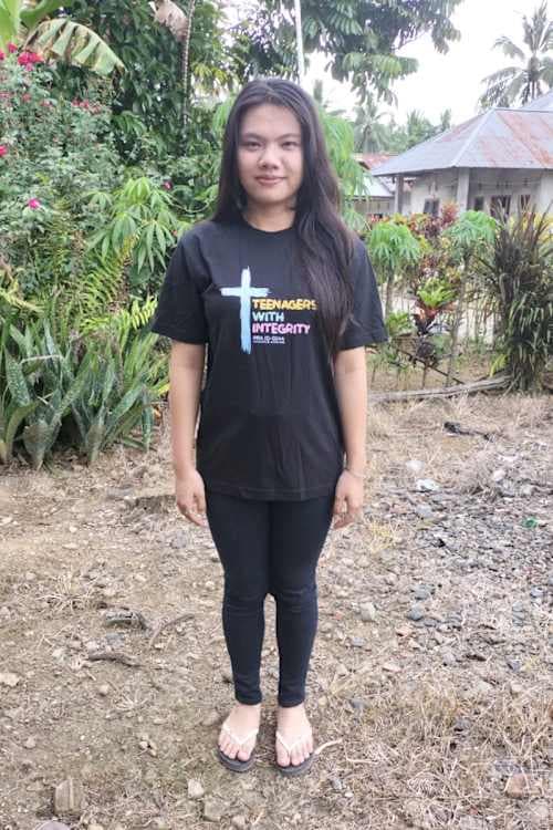 An unsponsored girl named Yemima from Indonesia who has waited 78 days for a sponsor.