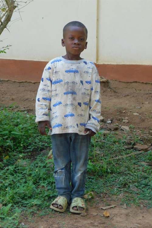 An unsponsored boy named Bessan from Togo who lives in an AIDS-affected area, is vulnerable to exploitation and has waited 259 days for a sponsor.