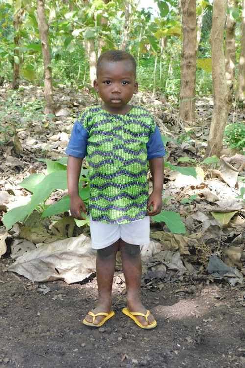 An unsponsored boy named Ekoulekpe from Togo who lives in an AIDS-affected area, is vulnerable to exploitation and has waited 259 days for a sponsor.