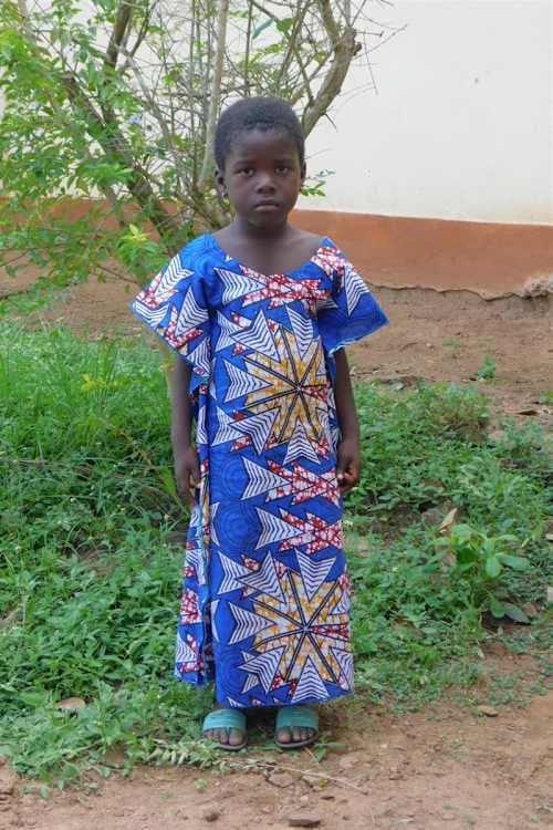 An unsponsored girl named Anou from Togo who lives in an AIDS-affected area, is vulnerable to exploitation and has waited 259 days for a sponsor.
