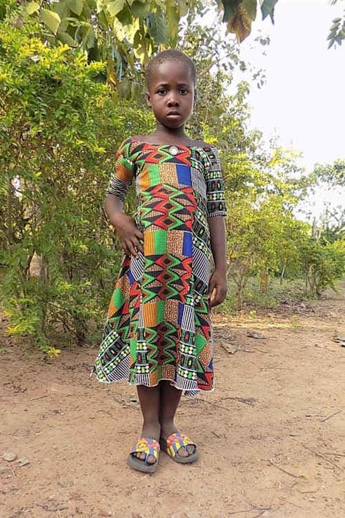 An unsponsored girl named Gracia from Togo who lives in an AIDS-affected area, is vulnerable to exploitation and has waited 258 days for a sponsor.