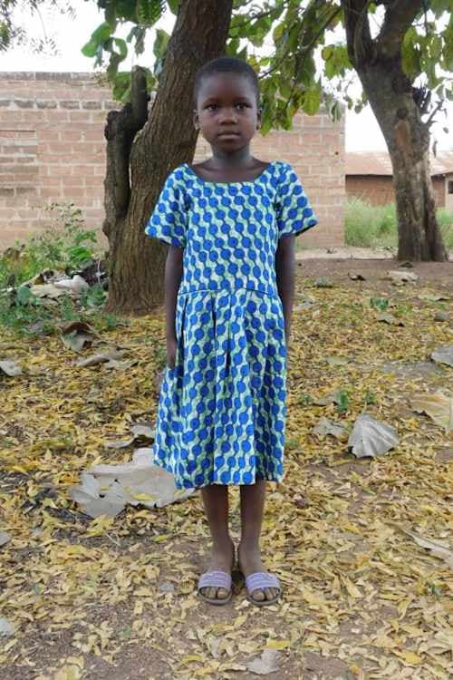 An unsponsored girl named Adette from Togo who lives in an AIDS-affected area, is vulnerable to exploitation and has waited 258 days for a sponsor.