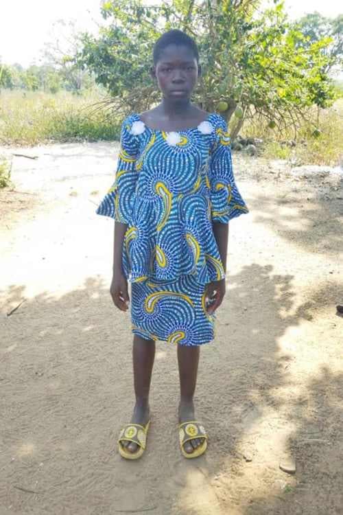 An unsponsored girl named Alida from Togo who lives in an AIDS-affected area, is vulnerable to exploitation and has waited 568 days for a sponsor.