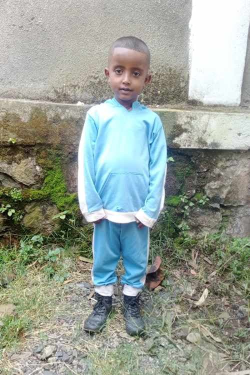 An unsponsored boy named Bereket from Ethiopia who lives in an AIDS-affected area, is vulnerable to exploitation and has waited 490 days for a sponsor.
