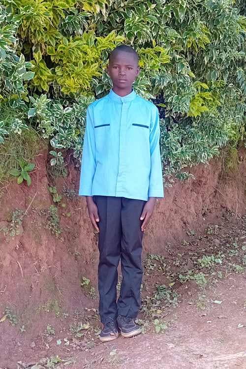 An unsponsored boy named Tuyisenge from Rwanda who lives in an AIDS-affected area, is vulnerable to exploitation and has waited 504 days for a sponsor.