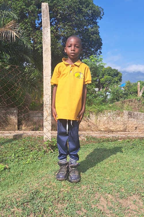 An unsponsored boy named Shedrack from Tanzania who lives in an AIDS-affected area, is vulnerable to exploitation and has waited 489 days for a sponsor.