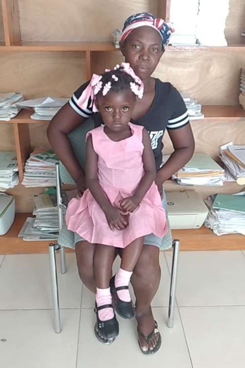 An unsponsored girl named Djaneyda from Haiti who is vulnerable to exploitation and has waited 807 days for a sponsor.