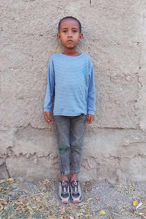 An unsponsored boy named Mifeta from Ethiopia who lives in an AIDS-affected area, is vulnerable to exploitation and has waited 722 days for a sponsor.