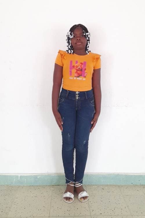 An unsponsored girl named Sofia from Colombia who has waited 533 days for a sponsor.