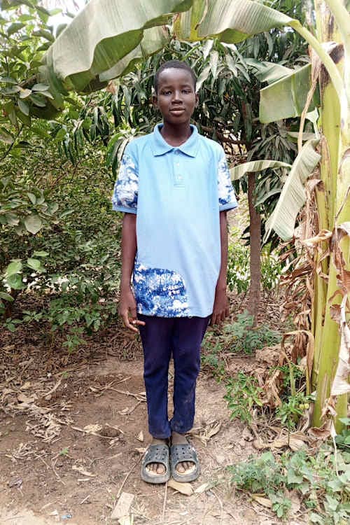 An unsponsored boy named Dariel from Burkina Faso who lives in an AIDS-affected area, is vulnerable to exploitation and has waited 550 days for a sponsor.