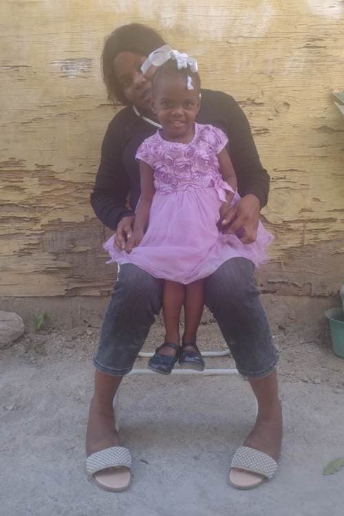 An unsponsored girl named Rayina from Haiti who is vulnerable to exploitation and has waited 743 days for a sponsor.
