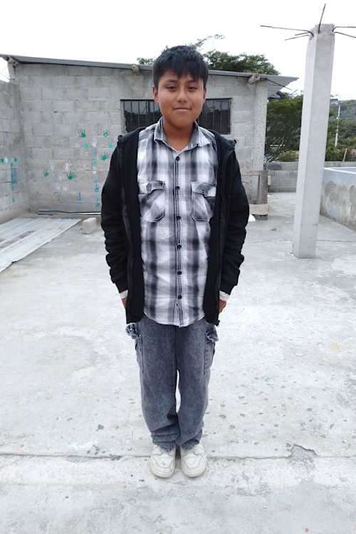 An unsponsored boy named Josue from Ecuador who has waited 529 days for a sponsor.