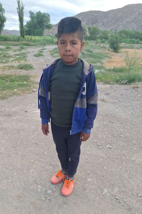 An unsponsored boy named Josue from Bolivia who has waited 514 days for a sponsor.