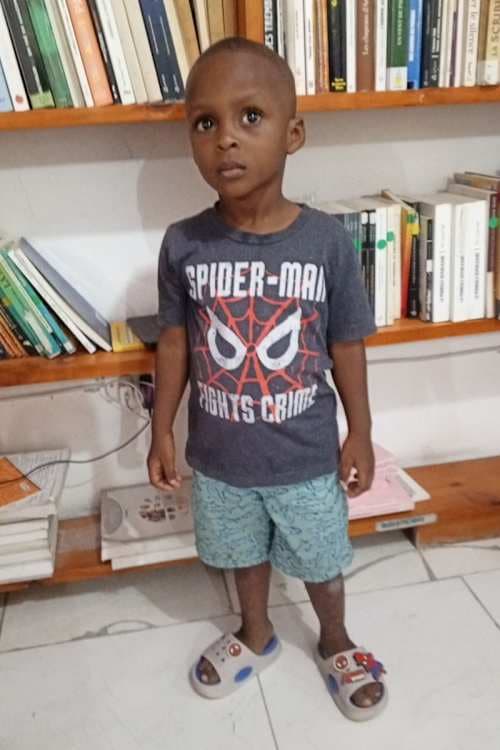 An unsponsored boy named Kelly from Haiti who is vulnerable to exploitation and has waited 834 days for a sponsor.