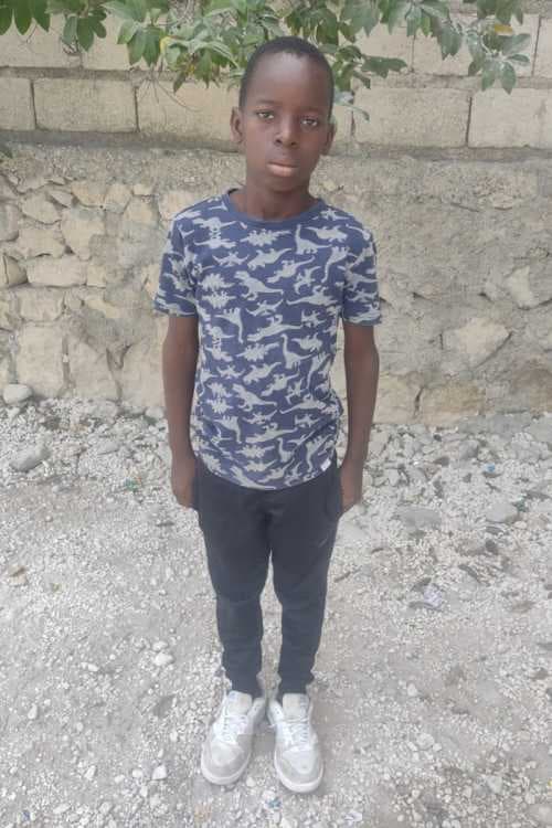 An unsponsored boy named Dorlens from Haiti who is vulnerable to exploitation and has waited 777 days for a sponsor.