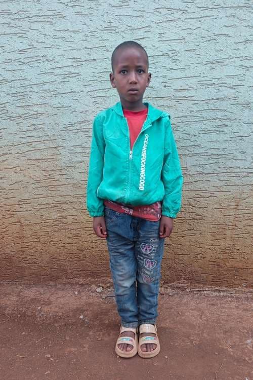 An unsponsored boy named Ermiyas from Ethiopia who lives in an AIDS-affected area, is vulnerable to exploitation and has waited 585 days for a sponsor.