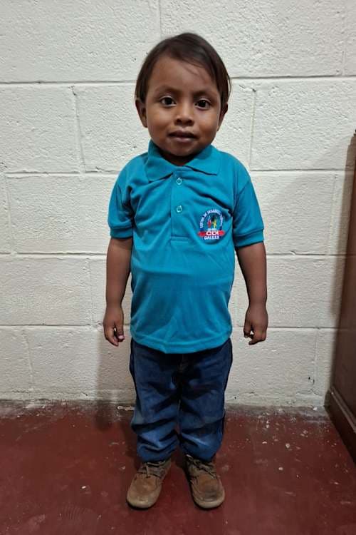 An unsponsored boy named Daniel from Guatemala who has waited 865 days for a sponsor.