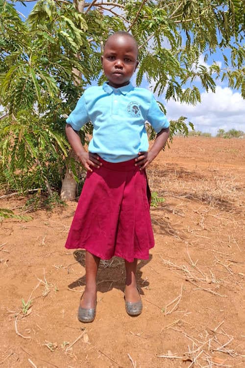 An unsponsored girl named Rigina from Tanzania who lives in an AIDS-affected area, is vulnerable to exploitation and has waited 513 days for a sponsor.