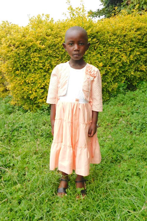 An unsponsored girl named Blandine from Rwanda who lives in an AIDS-affected area, is vulnerable to exploitation and has waited 774 days for a sponsor.