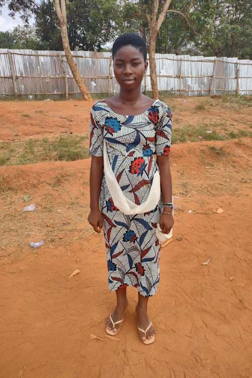 An unsponsored girl named Julienne from Togo who lives in an AIDS-affected area, is vulnerable to exploitation and has waited 325 days for a sponsor.