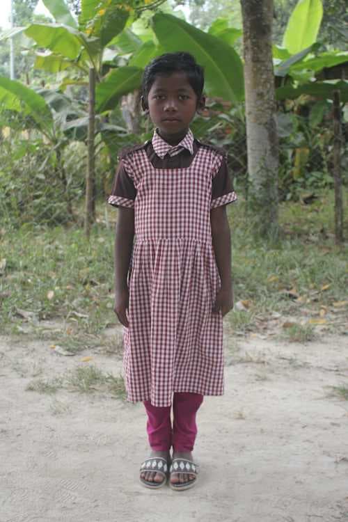 An unsponsored girl named Rahela from Bangladesh who is vulnerable to exploitation and has waited 540 days for a sponsor.