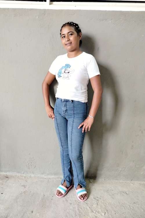 An unsponsored girl named Vera from Colombia who has waited 537 days for a sponsor.