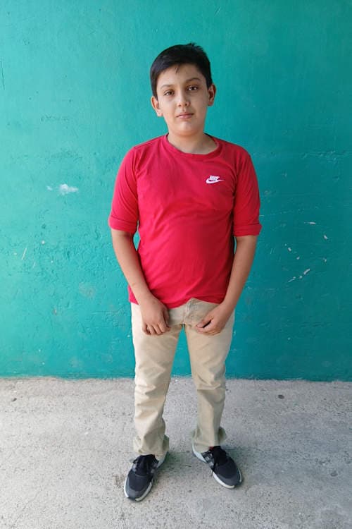 An unsponsored boy named Myckell from Honduras who has waited 499 days for a sponsor.