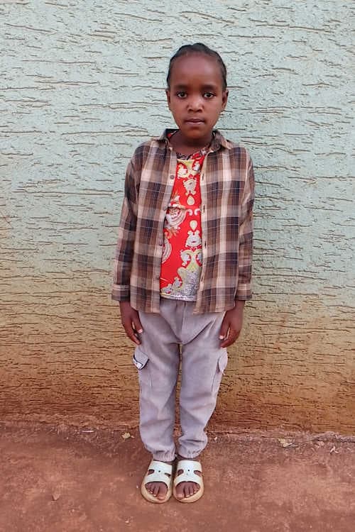 An unsponsored girl named Meskerm from Ethiopia who lives in an AIDS-affected area, is vulnerable to exploitation and has waited 395 days for a sponsor.