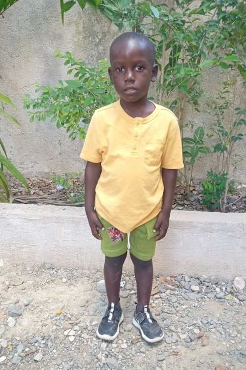 An unsponsored boy named Adens from Haiti who is vulnerable to exploitation and has waited 598 days for a sponsor.