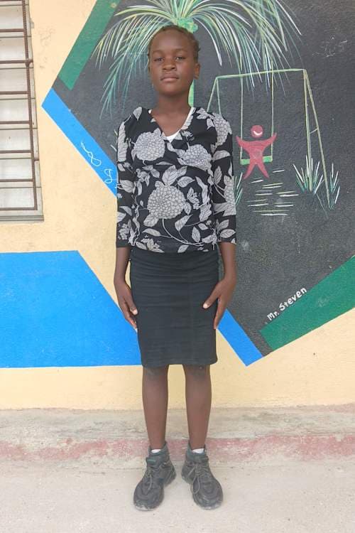An unsponsored girl named Ruth from Haiti who is vulnerable to exploitation and has waited 760 days for a sponsor.