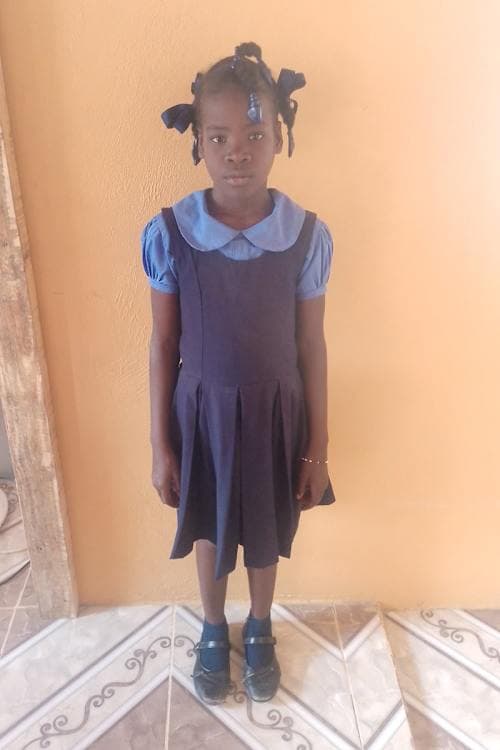 An unsponsored girl named Judlande from Haiti who is vulnerable to exploitation and has waited 479 days for a sponsor.