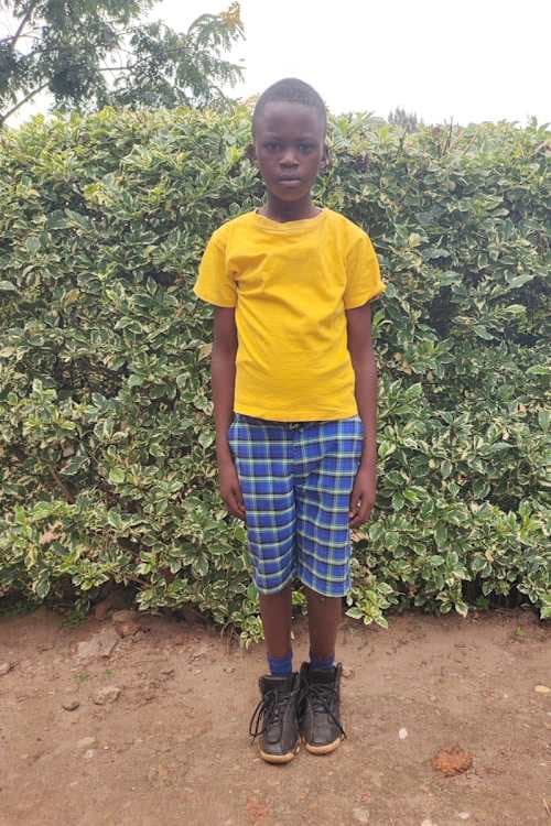 An unsponsored boy named Regis from Rwanda who lives in an AIDS-affected area, is vulnerable to exploitation and has waited 574 days for a sponsor.