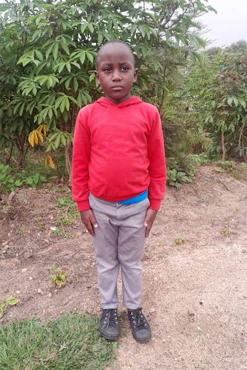 An unsponsored boy named Sugira from Rwanda who lives in an AIDS-affected area, is vulnerable to exploitation and has waited 627 days for a sponsor.