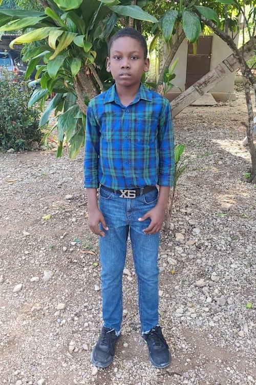 An unsponsored boy named Zacharie from Haiti who is vulnerable to exploitation and has waited 552 days for a sponsor.